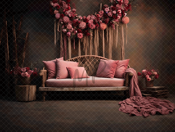 Deep Pink Boho Studio