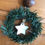 Thumbnail: Wreath with Small Star - Words