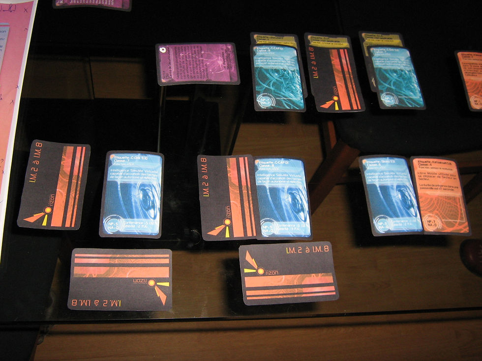 Jeu déployé