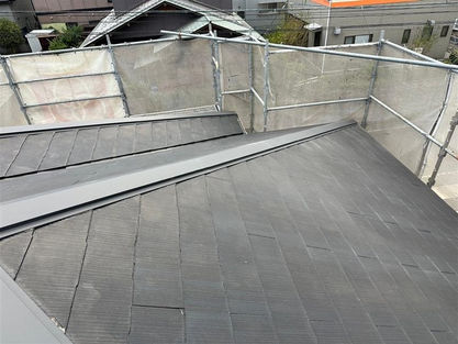 棟板金交換 完了