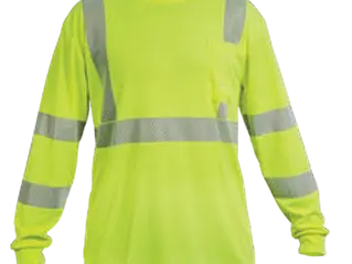 Uniforme Playera manga larga HV con reflejante SR1073