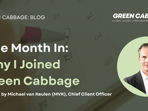 One Month In: Why I Joined Green Cabbage