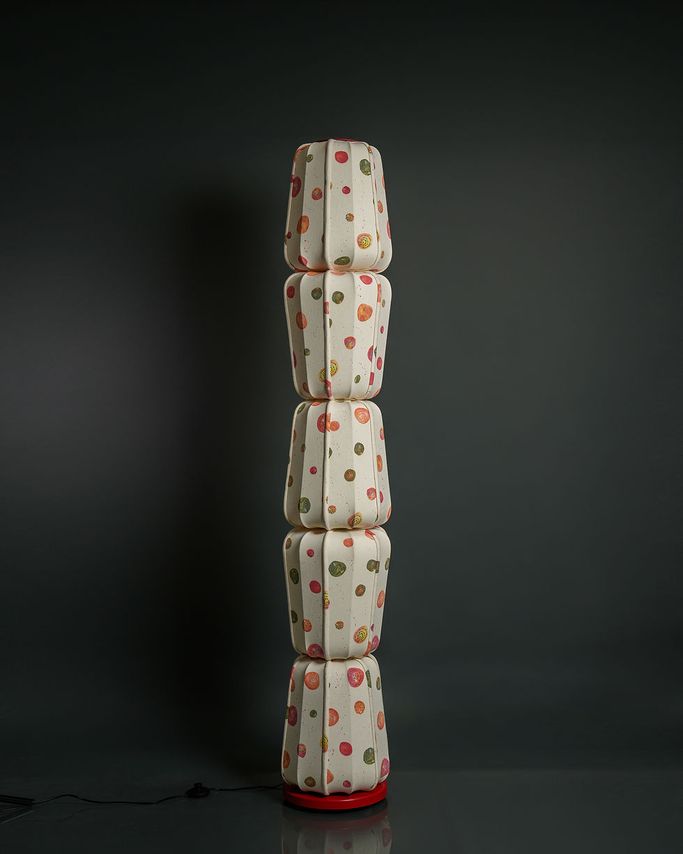 Thumbnail: Totem Floor Lamp – Ivory