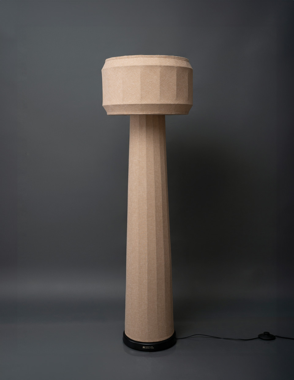 The DOMUS floor lamp by Name Place Animal Thing Lighting & Furniture bringing warmth and contemporary elegance.
