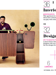 Design Pataki feature highlighting the award-winning Moose Cabinet by Name Place Animal Thing Lighting & Furniture.