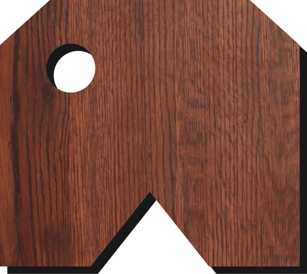 Solid wood material used by Name Place Animal Thing Lighting & Furniture