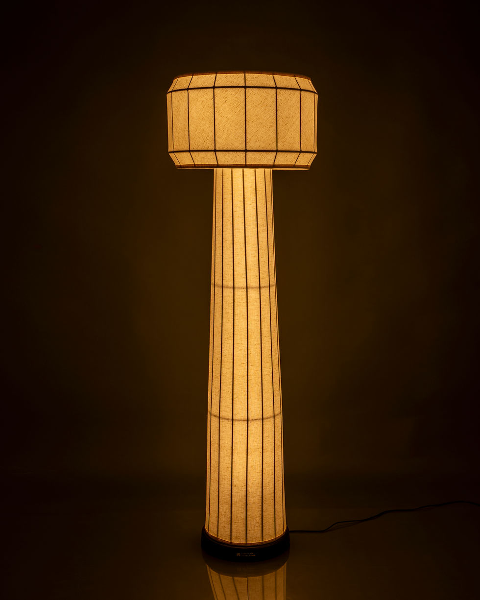 Thumbnail: Domus Slim Floor Lamp – Ivory