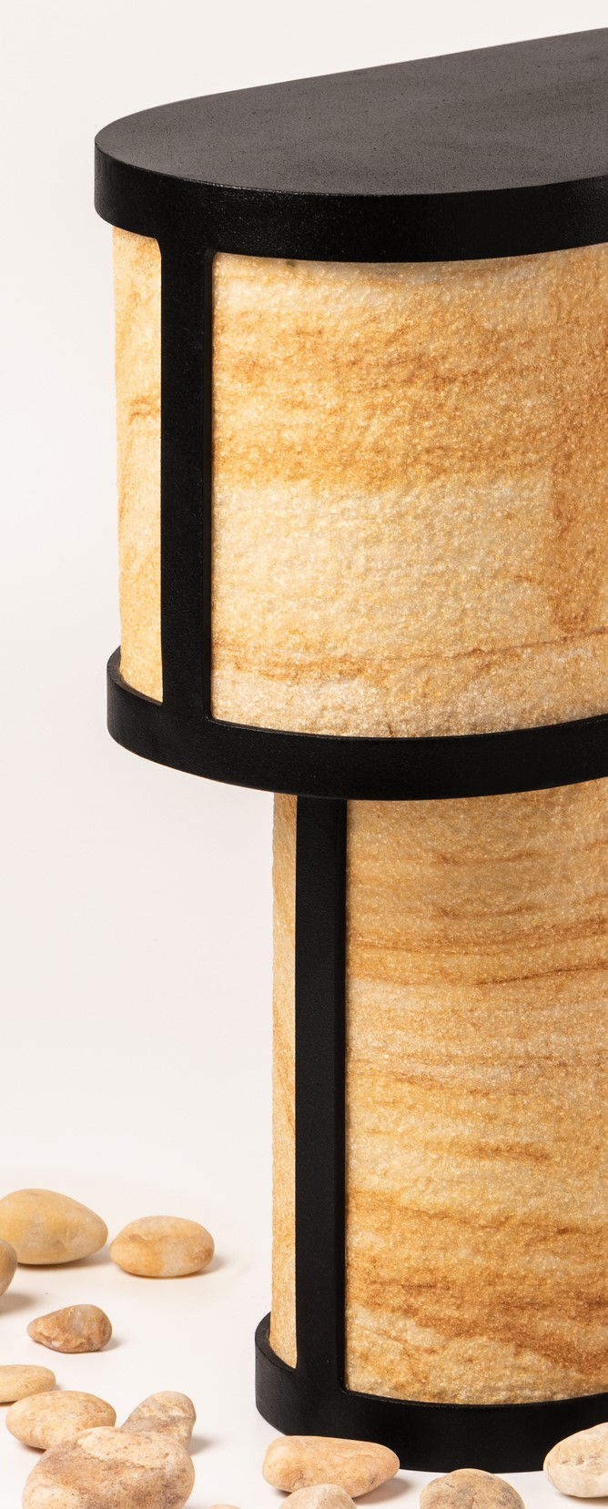 Thumbnail: Niko Table Lamp – Red Sandstone – Small