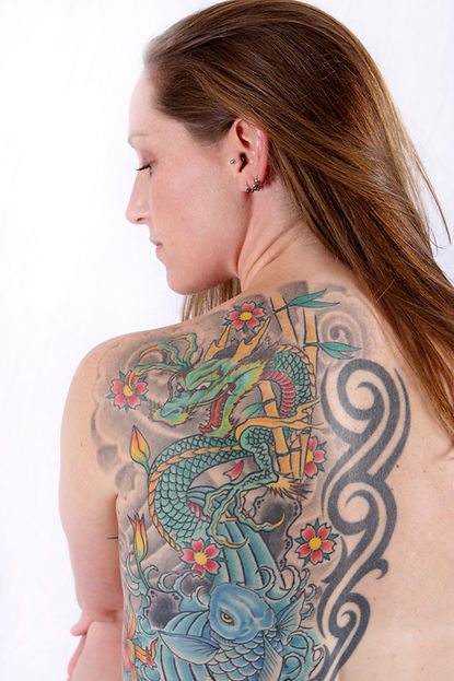 Woman With Tattoo