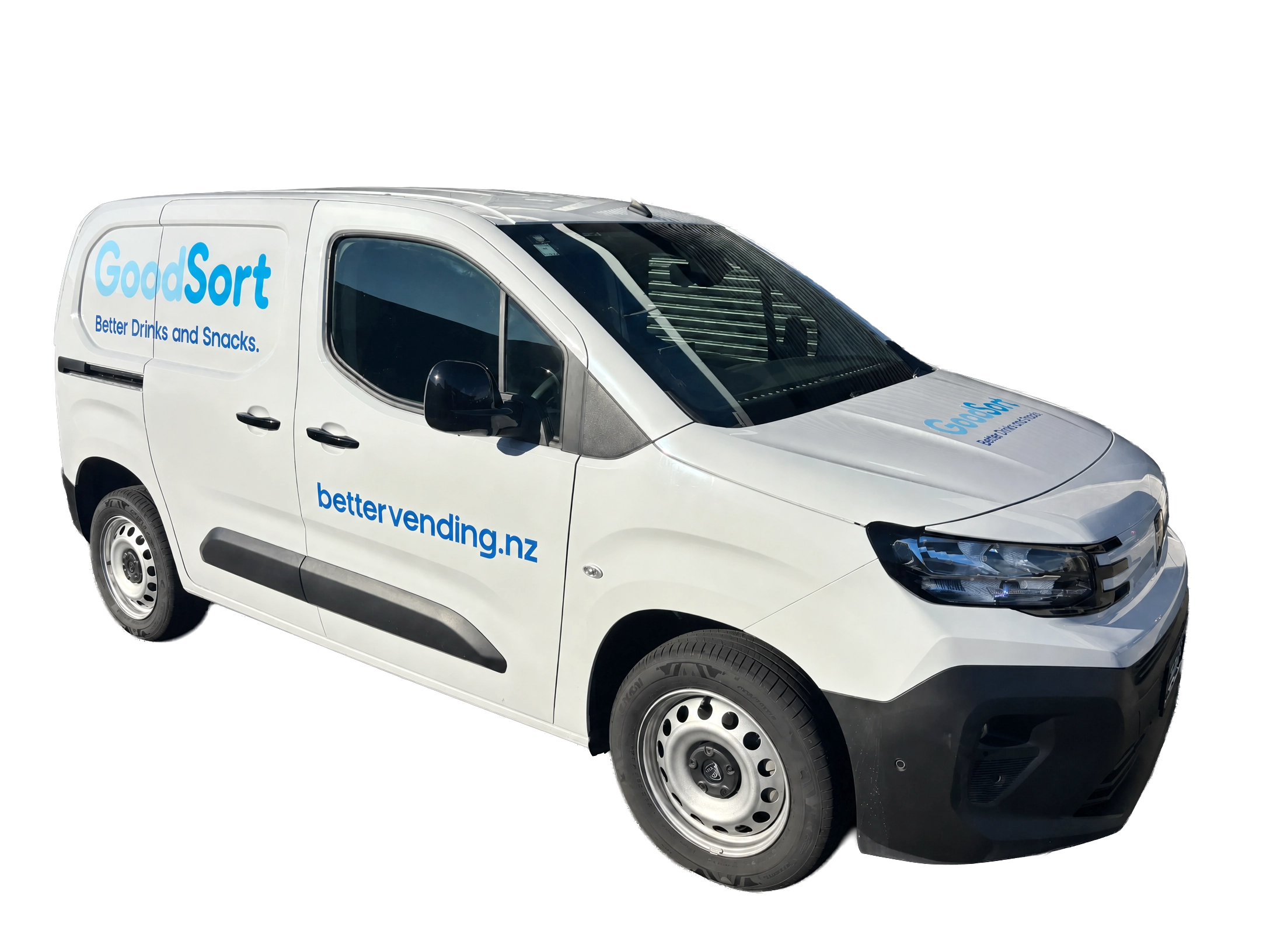 Better Vending delivery and restocking vehicle