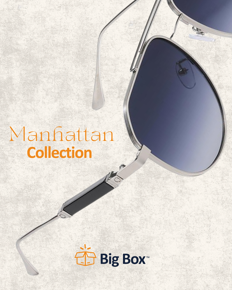 Miniatura: Gafas Aviador UV400 con Estuche | Big Box NI