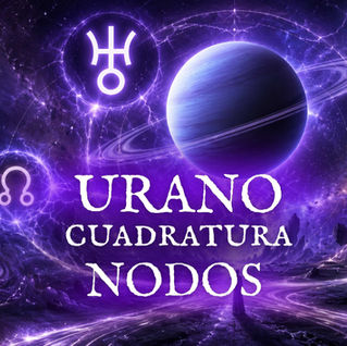 Urano cuadratura Nodos