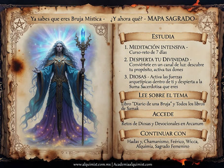 🔮 Mapa Sagrado: Bruja Mística