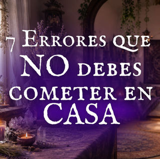 7 errores en casa