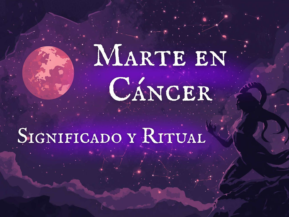 Marte en Cáncer