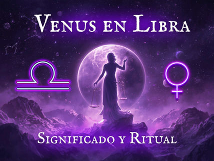 Venus Entra en Libra