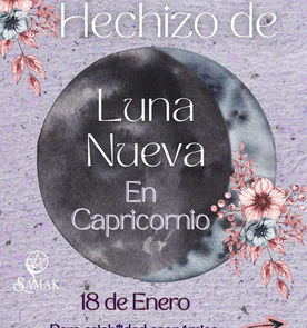 🌑 Luna Nueva en Capricornio