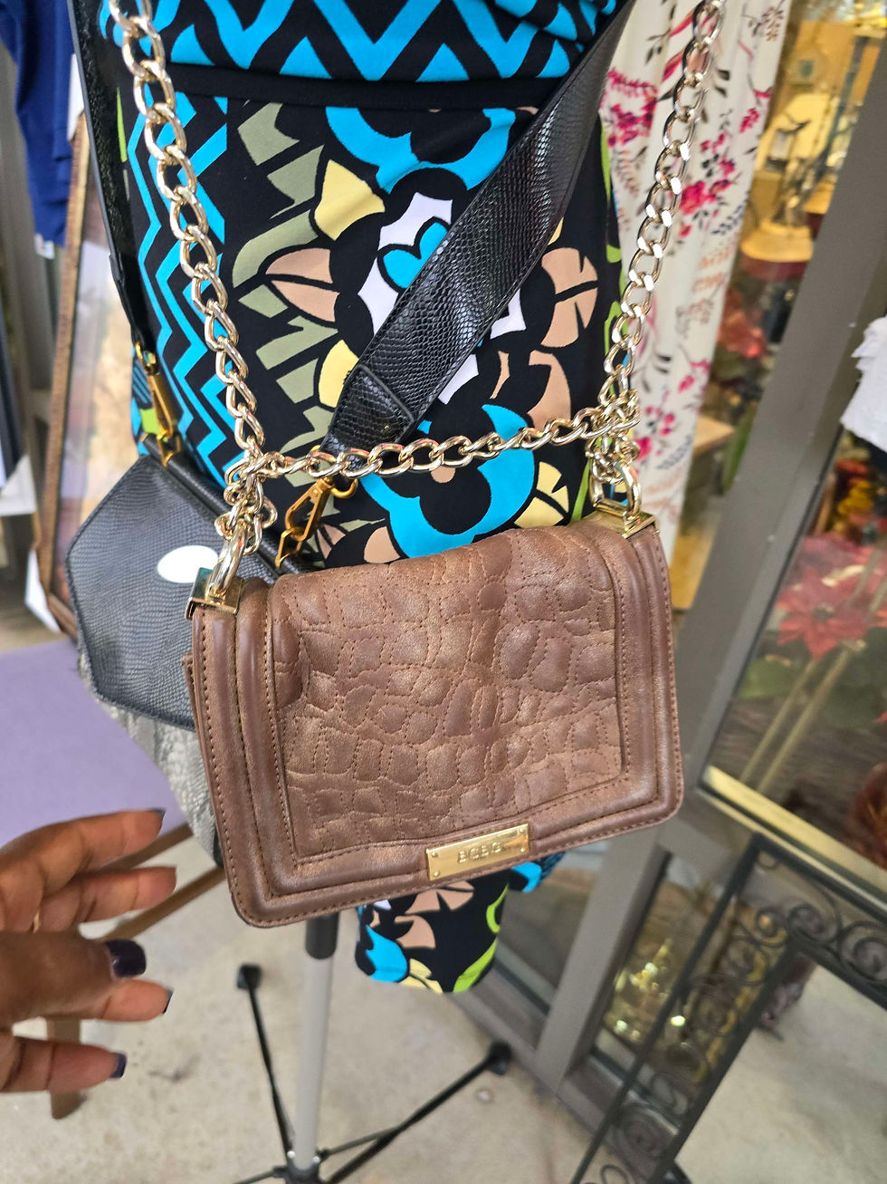 Thumbnail: BCBG cross body bag/purse