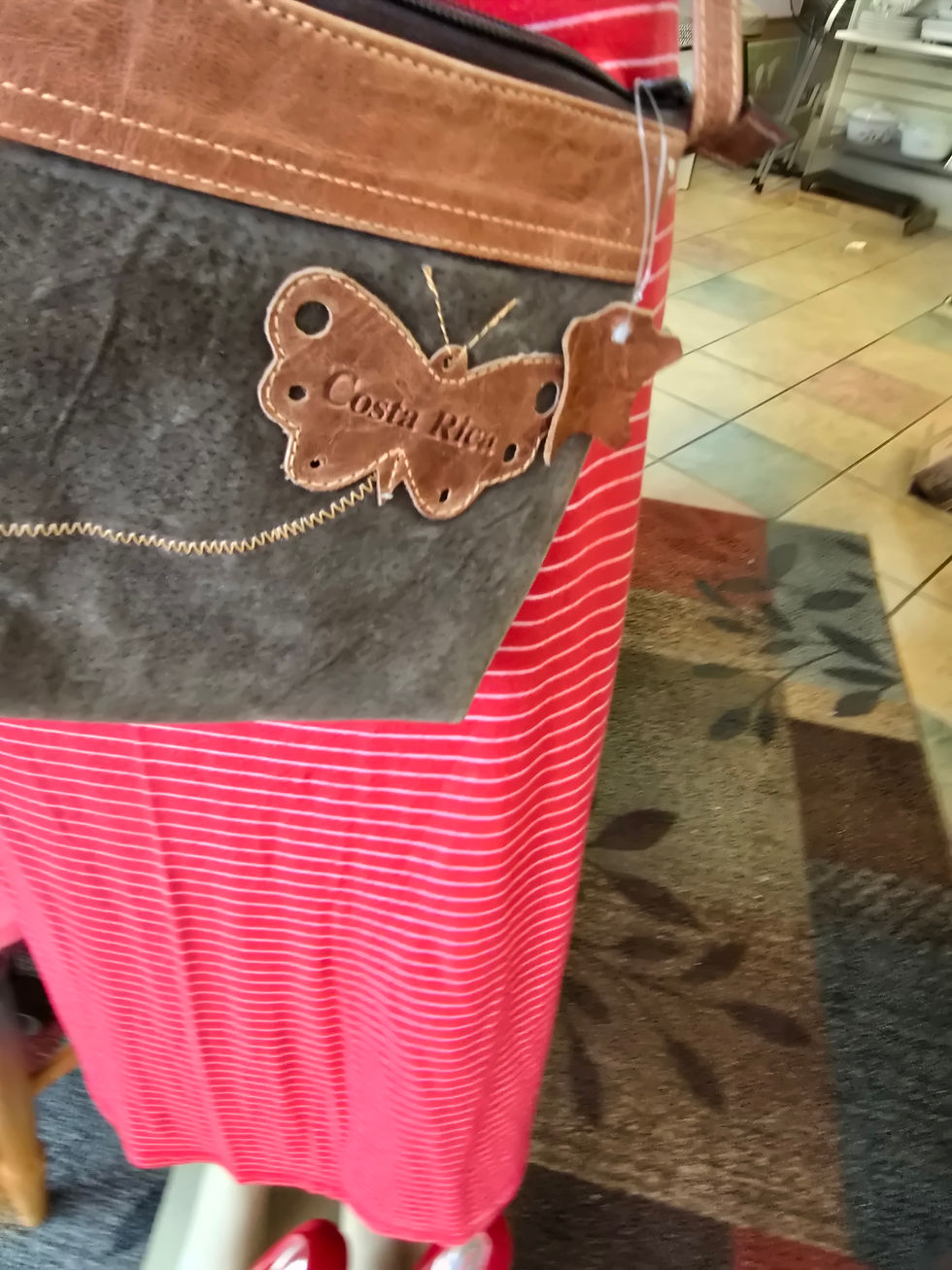 Crossbody butterfly purse