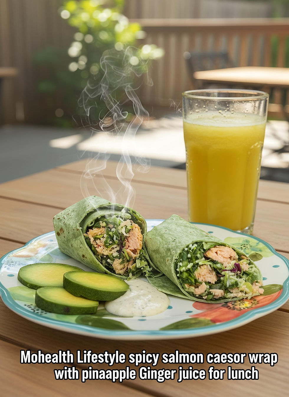 Thumbnail: Salmon ceaser wrap