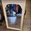 Thumbnail: Hand painted solid wood framed mirror 37x22