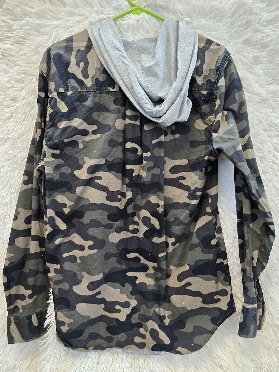 Thumbnail: Camouflage hoodie shirt