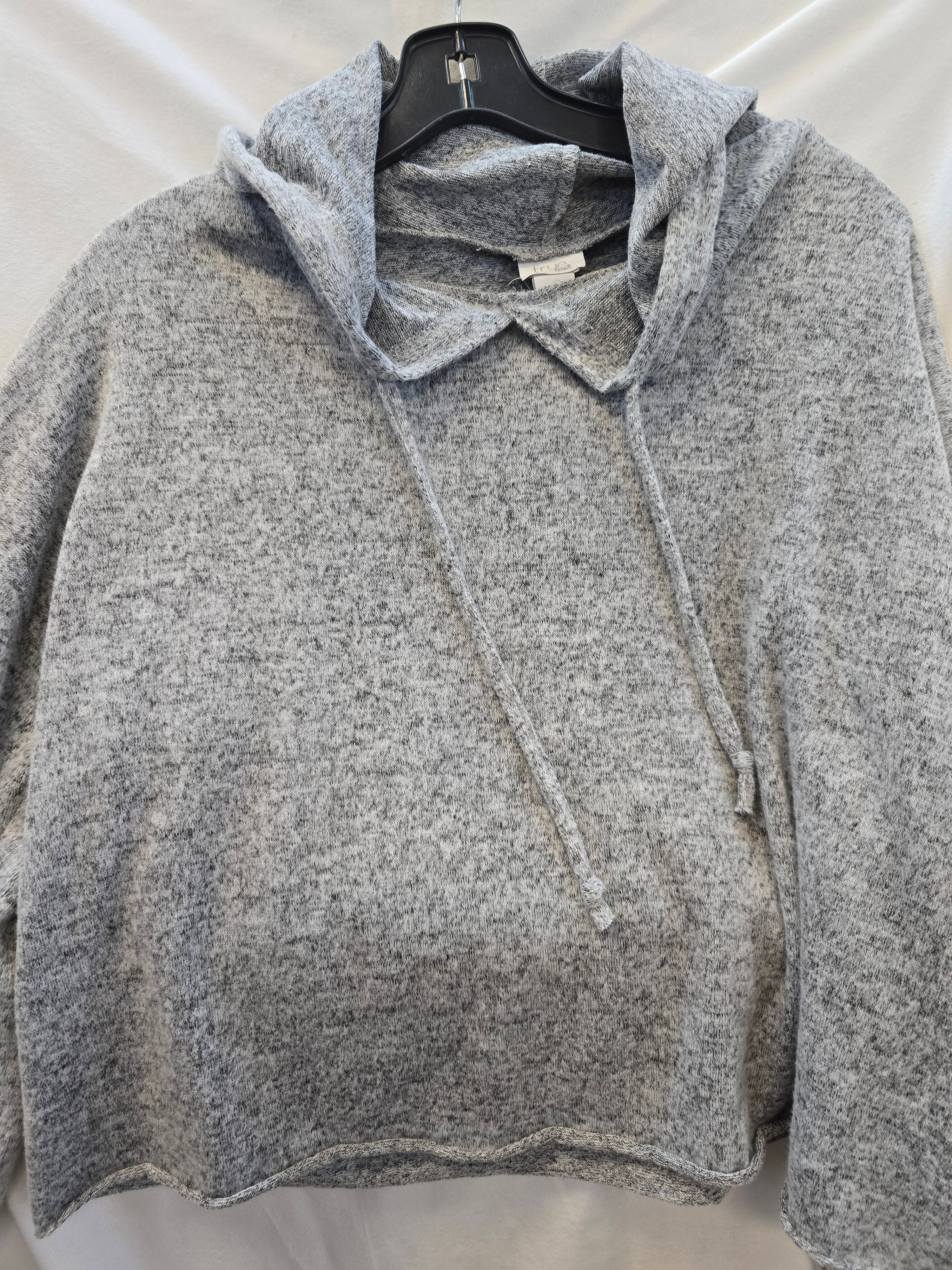 Crop top hoodie sweater 1X