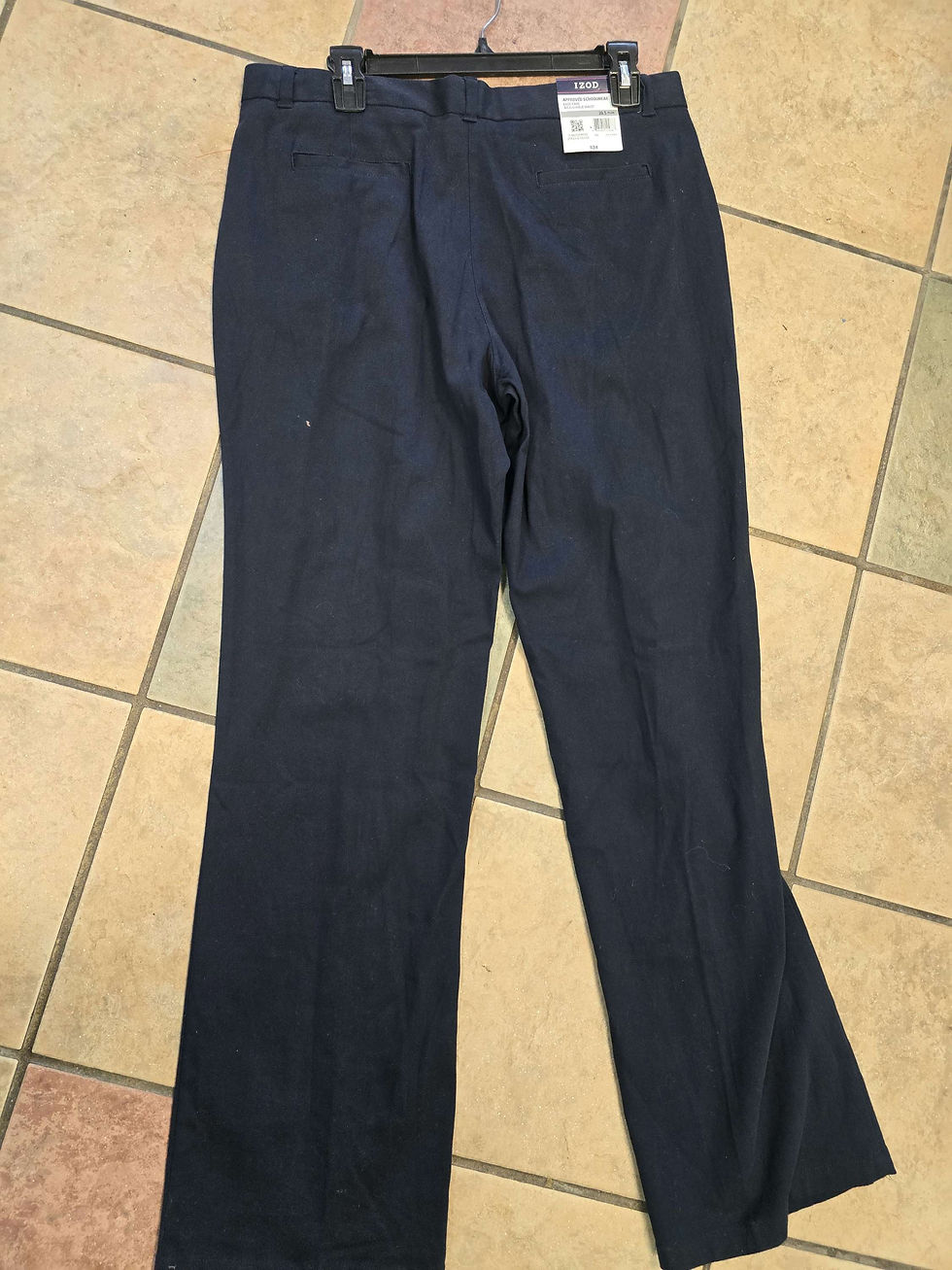 Thumbnail: Izod school pants size 20.5 NEW WITH TAGS