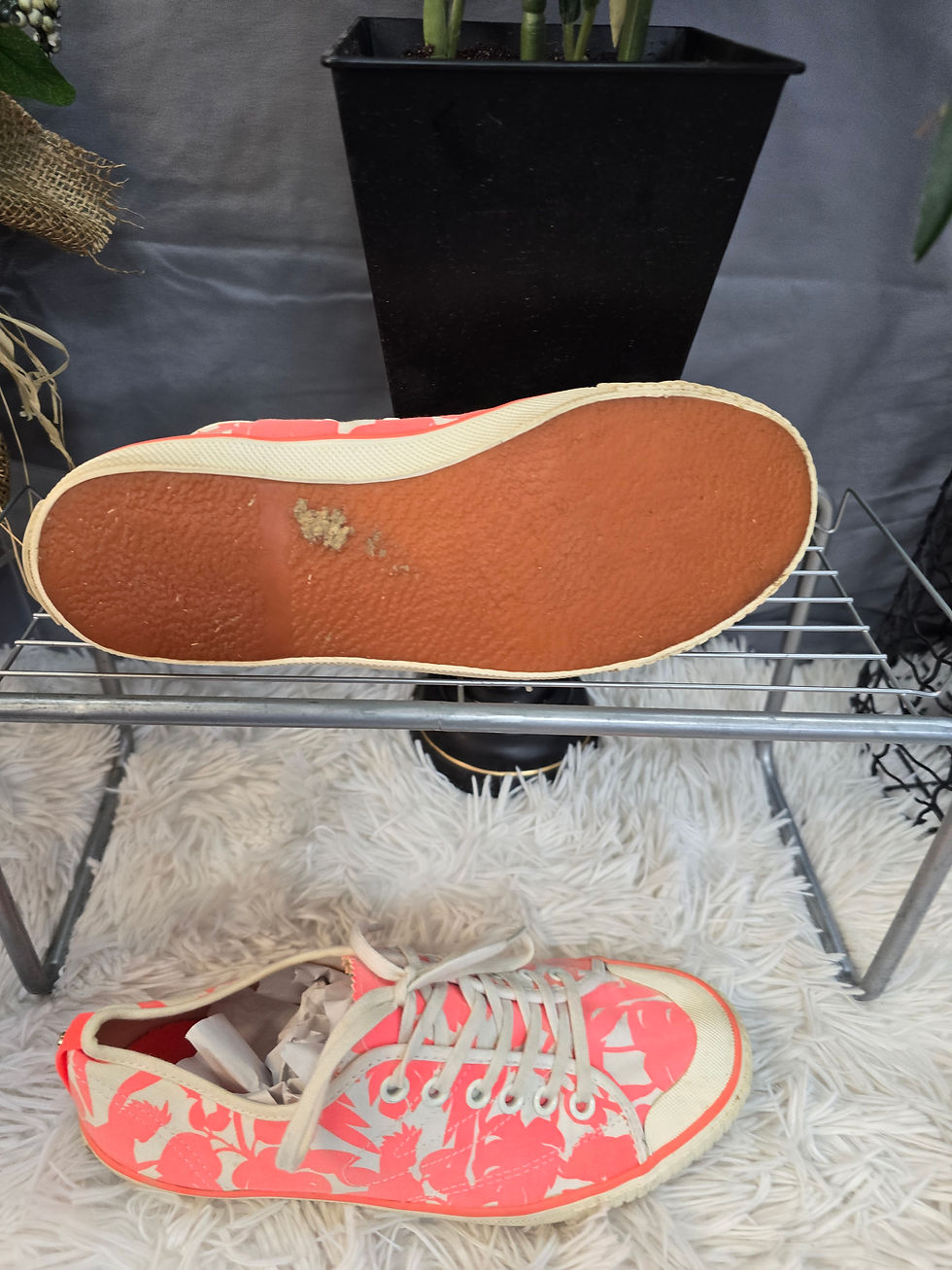 Thumbnail: Tretorn Kate Spade X Florence Broadhurst Sneakers Women's Lace Shoe Size 
