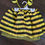 Thumbnail: Bumble bee girl toddler costume