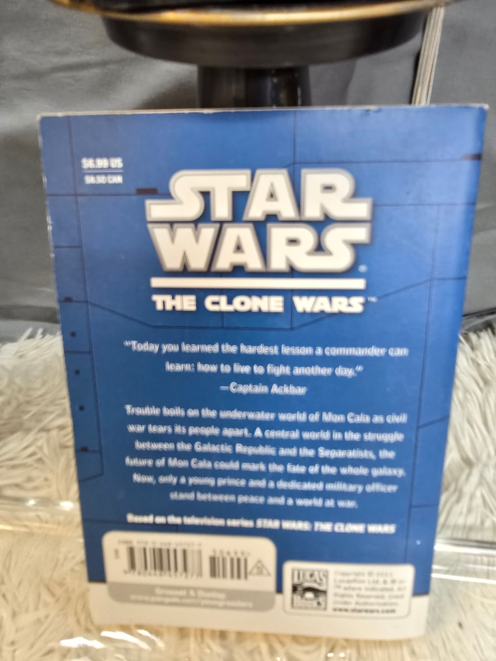Thumbnail: The Clone Wars: warriors of the deep by Rob Valois paperback