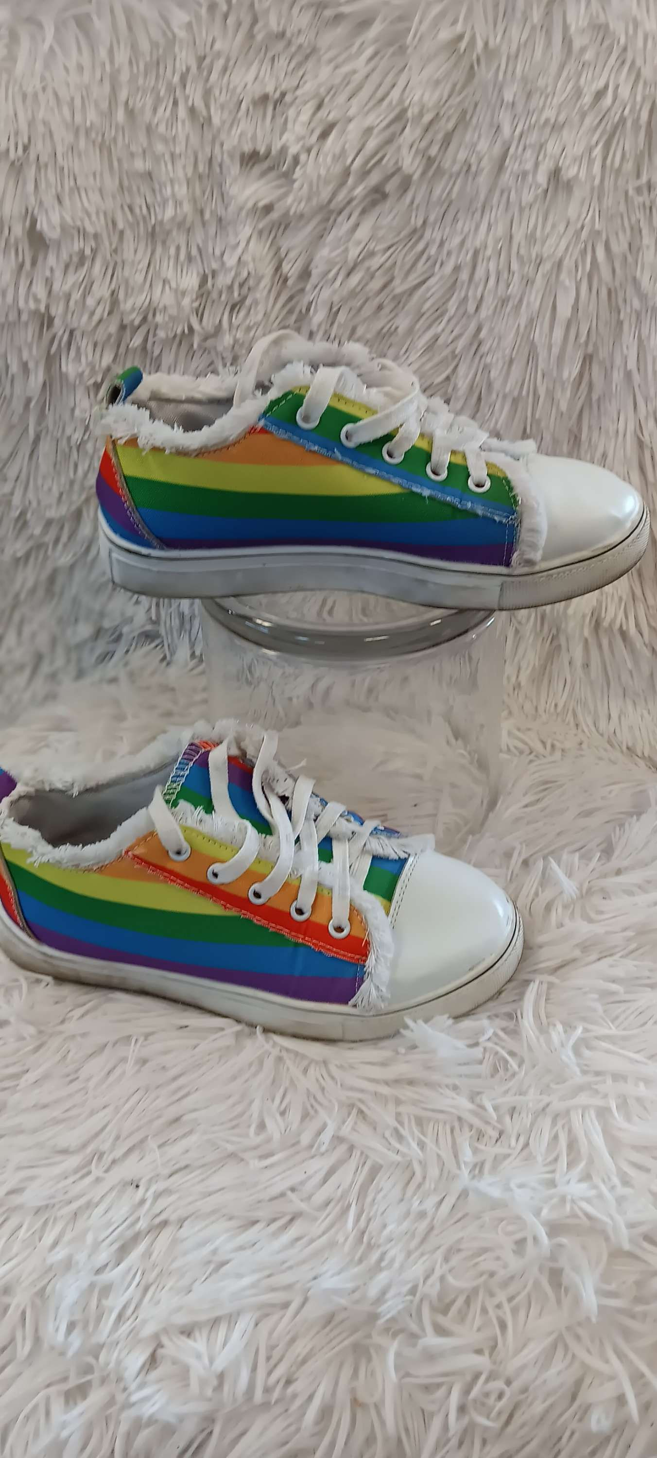 Rainbow shoes (sizes 36/us 6)