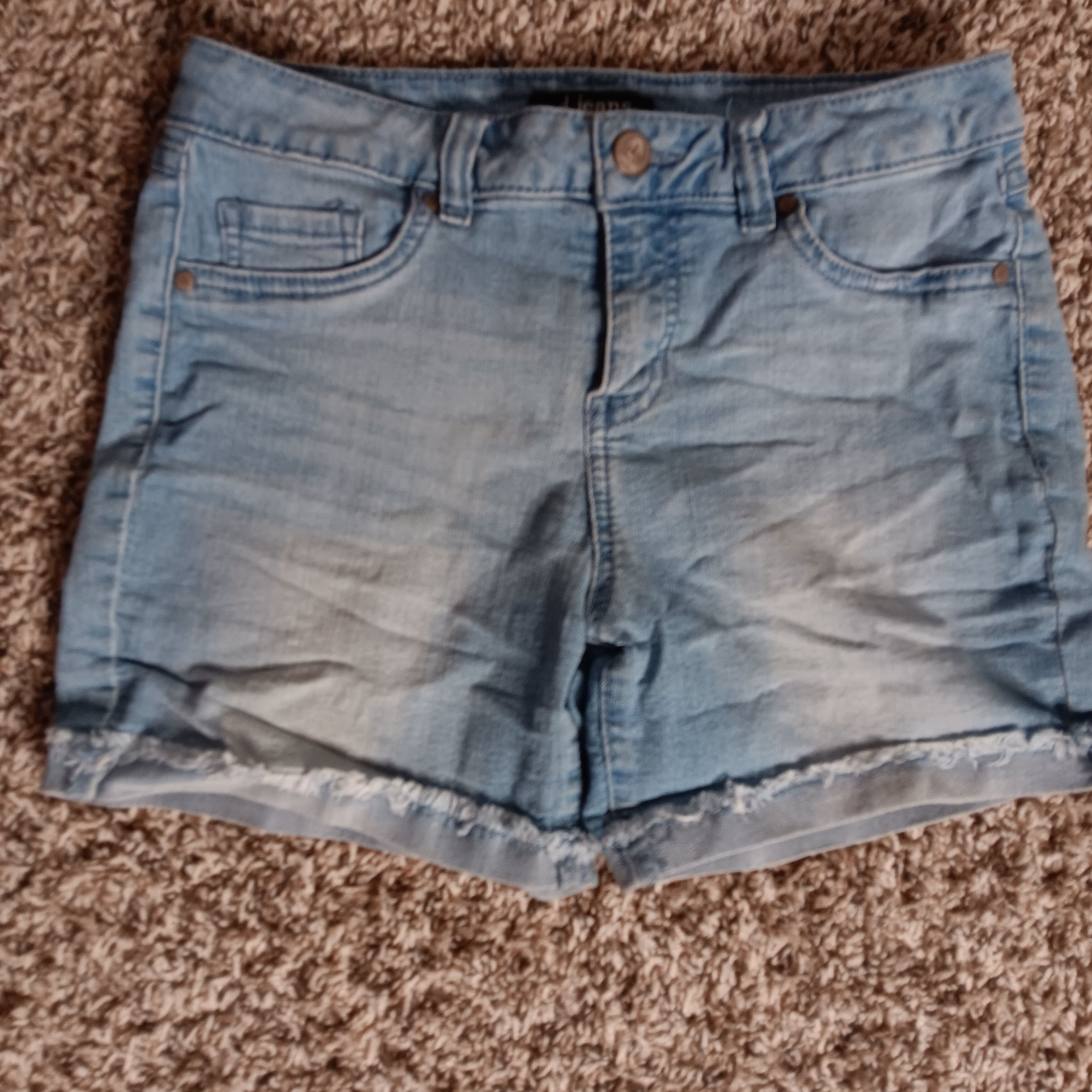D.Jeans light wash denim shorts size 6