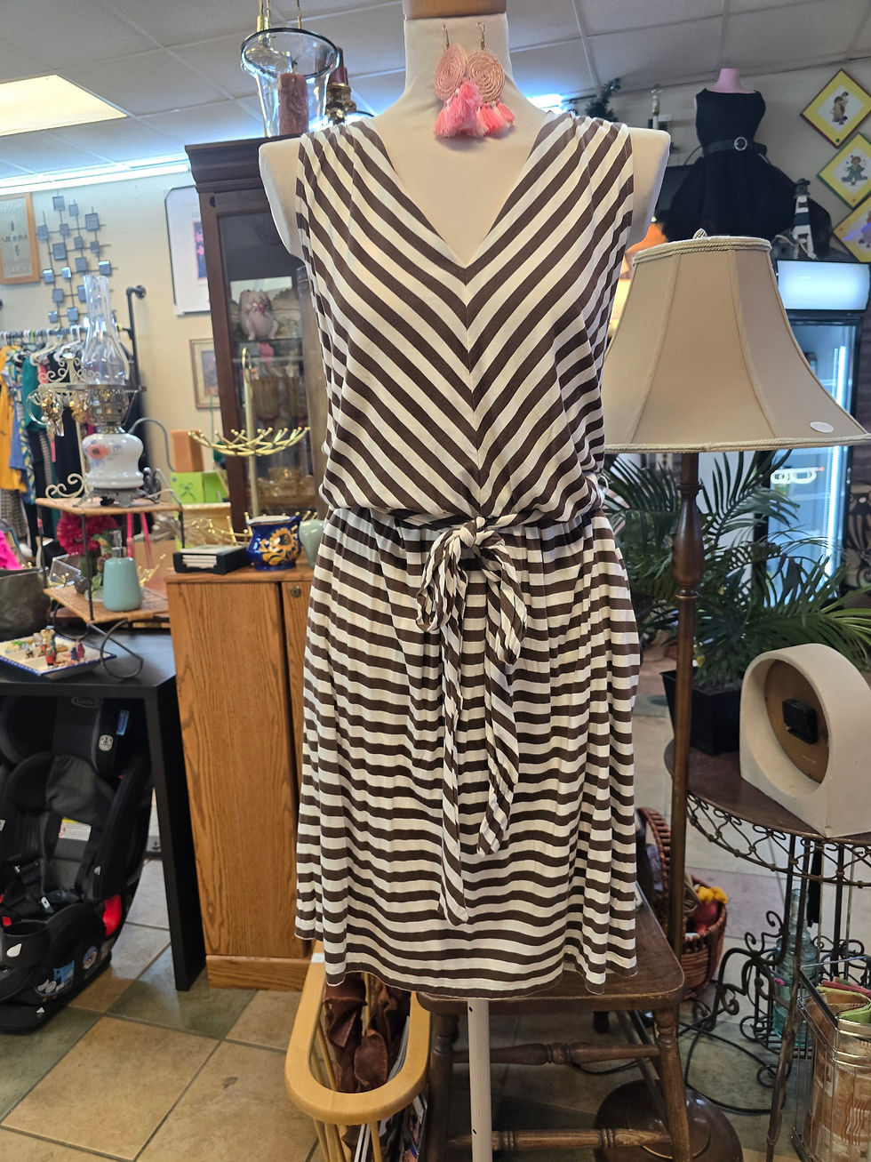 Thumbnail: Talbot knee length 2 pocket dress