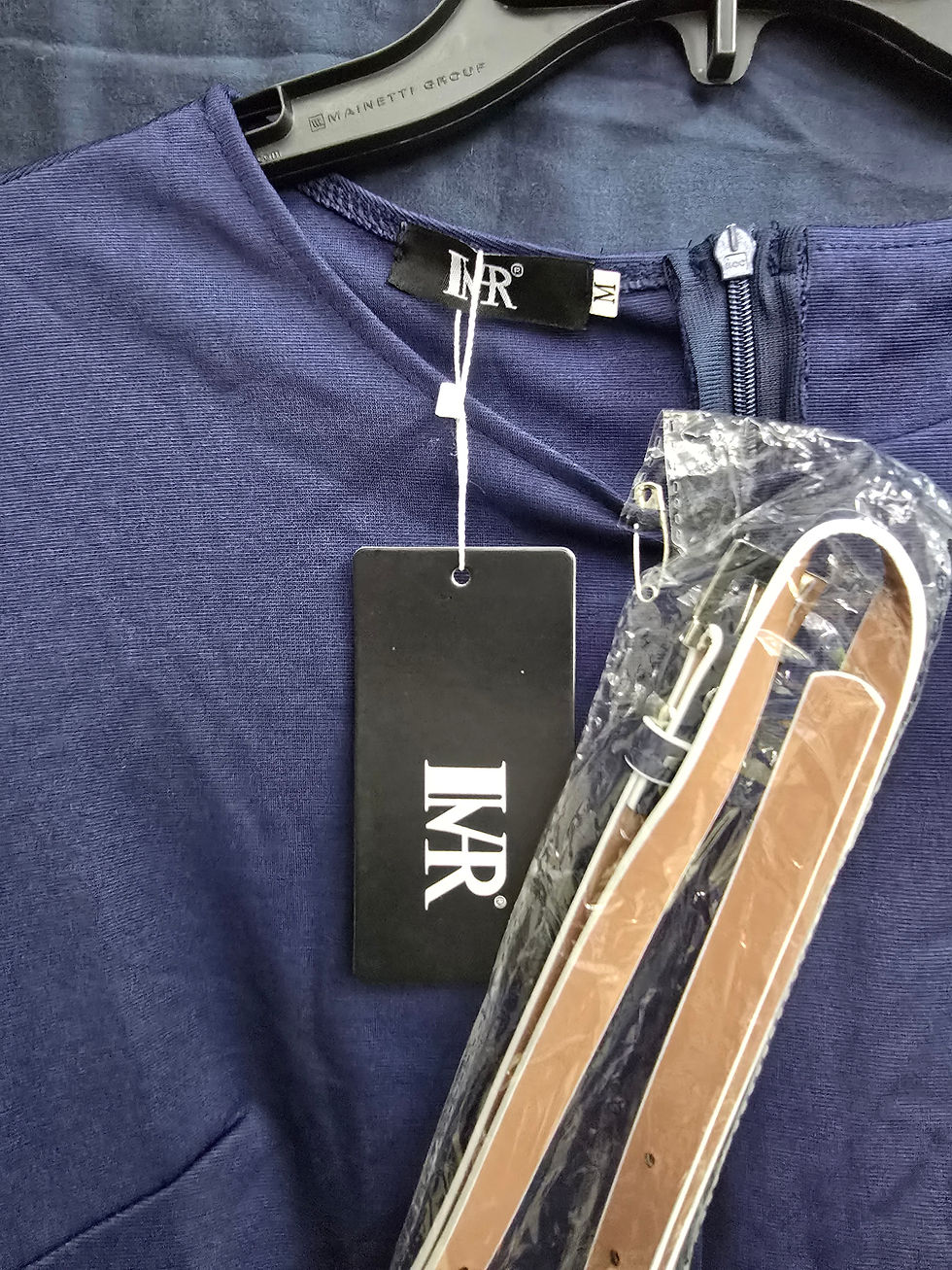 Thumbnail: Blue dress size Medium