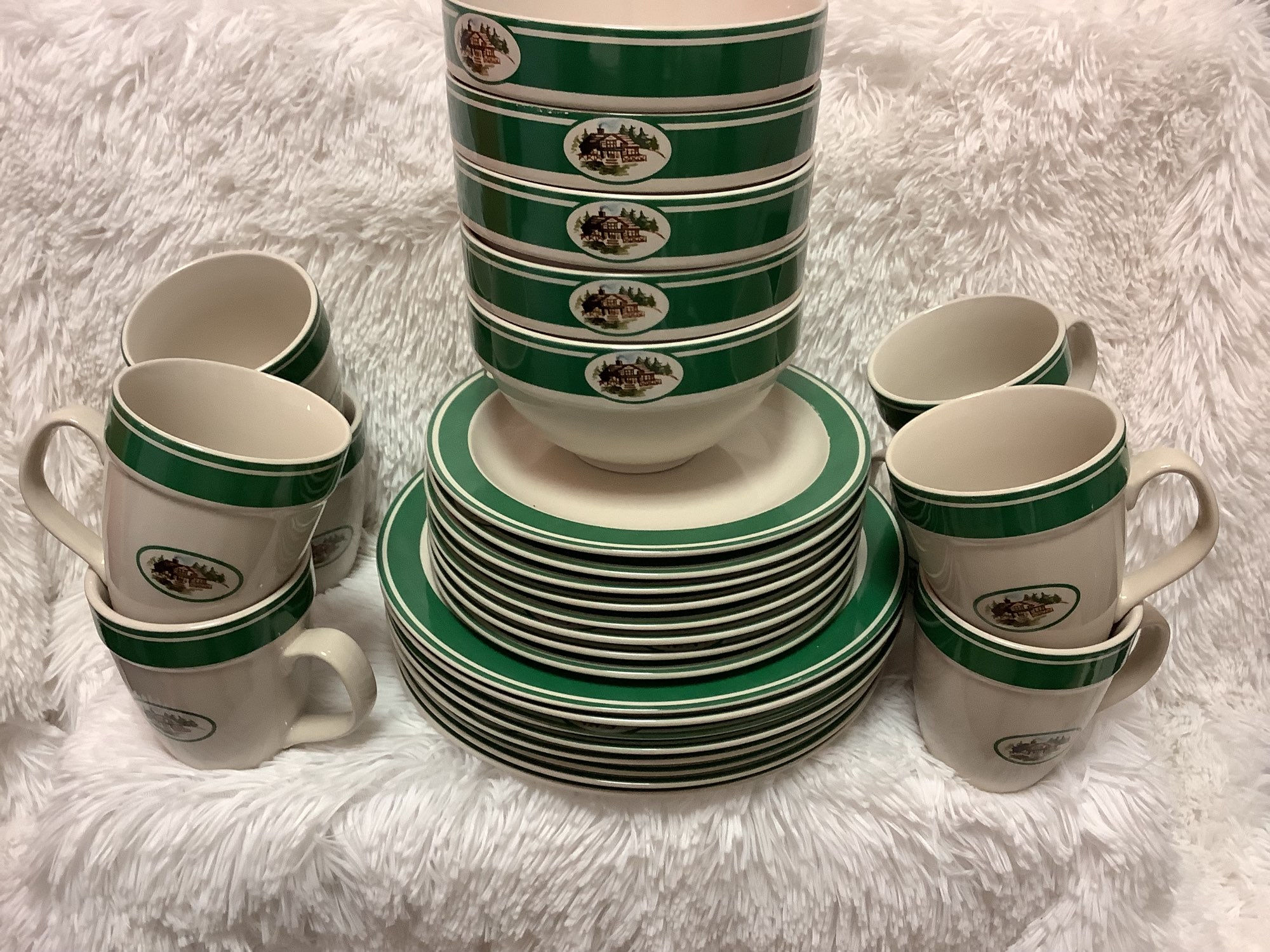 Stony hill lodge dinnerware