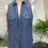 Thumbnail: Denim v neck blouse size M