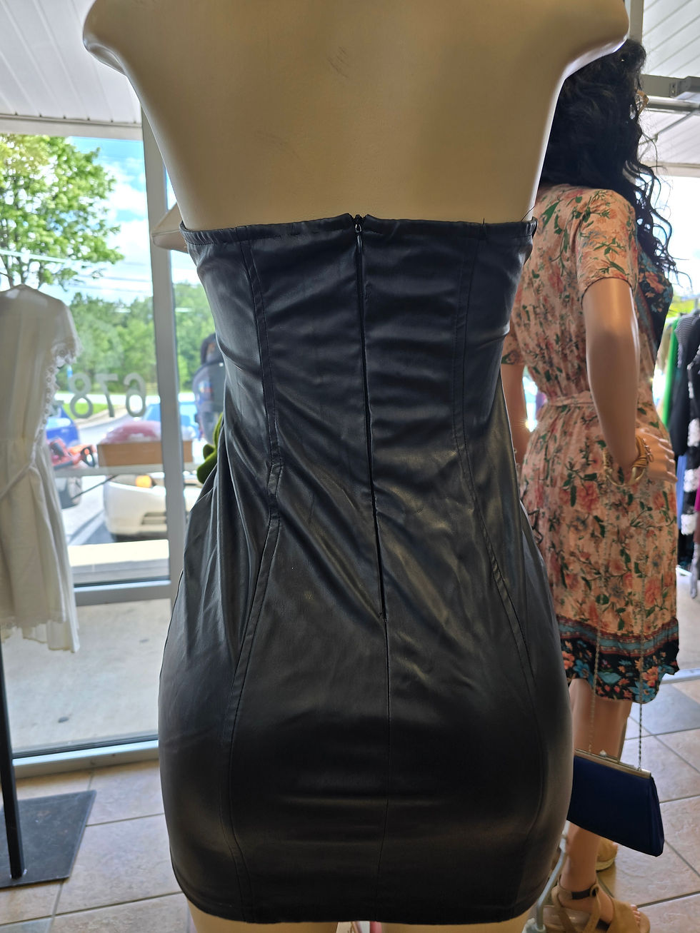 Thumbnail: Pretty little thing leather look size 6