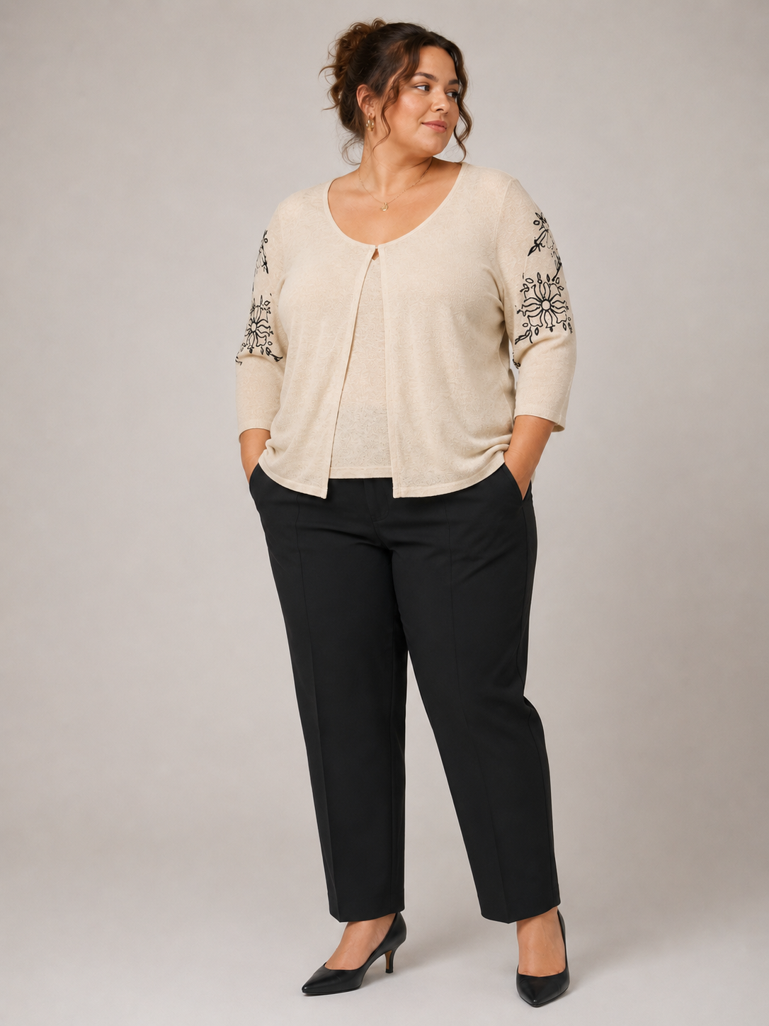 True Beauty by Emme Cardigan Size 2