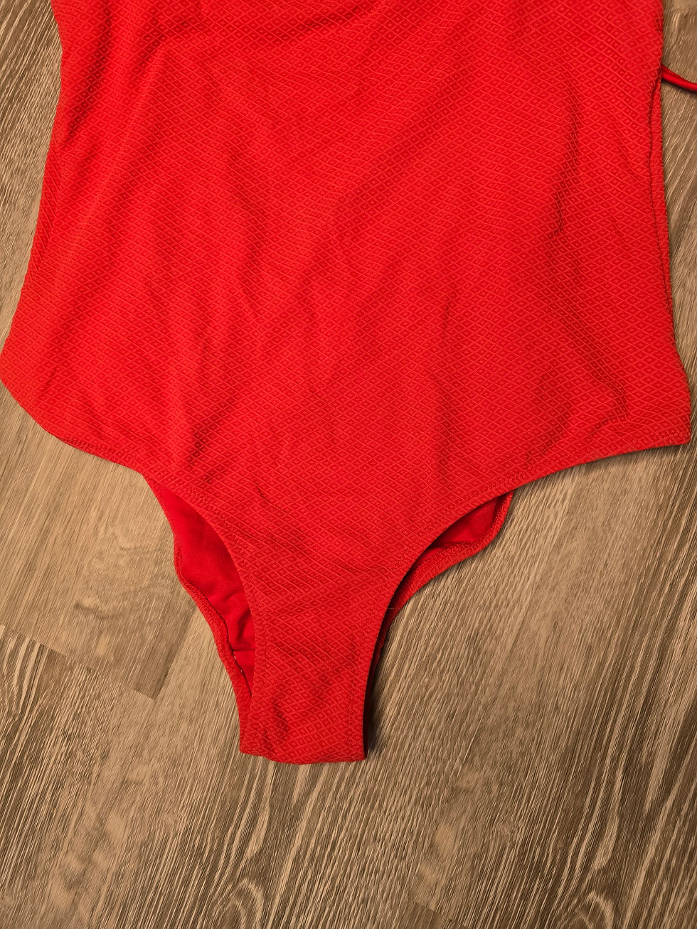 Thumbnail: Jessica Simpson orange swimsuit XL