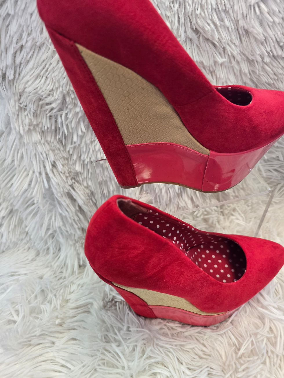 Thumbnail: Red fashion shoe 6.5