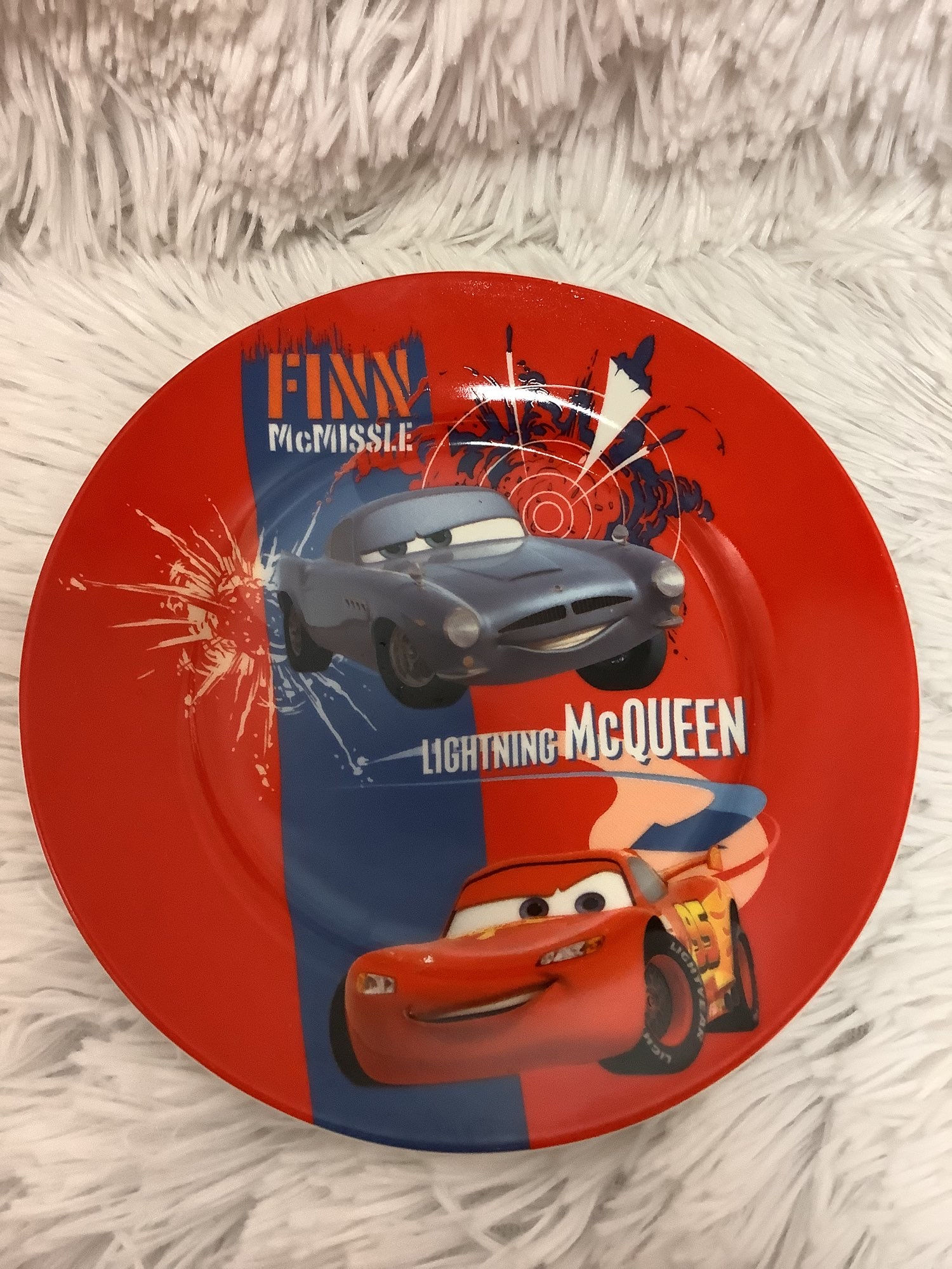 Disney Cars 2 Plate