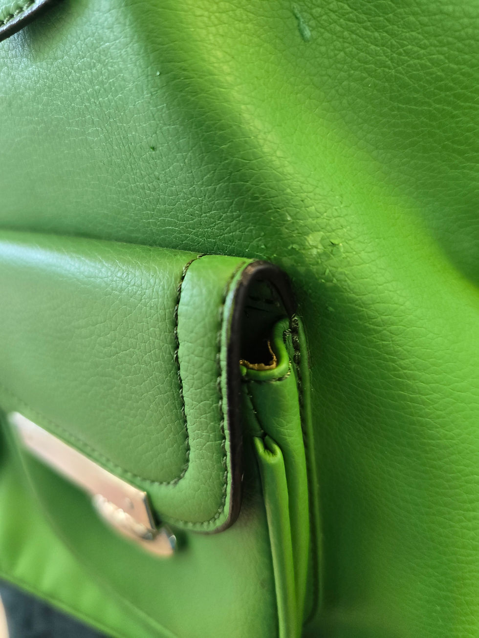 Thumbnail: Lime green bag/purse