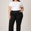 Thumbnail: Lee Women’s Plus Size Mid-Rise Straight Leg Pants – Black Size 24w