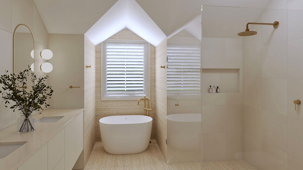Modern bathroom building and renovation support.