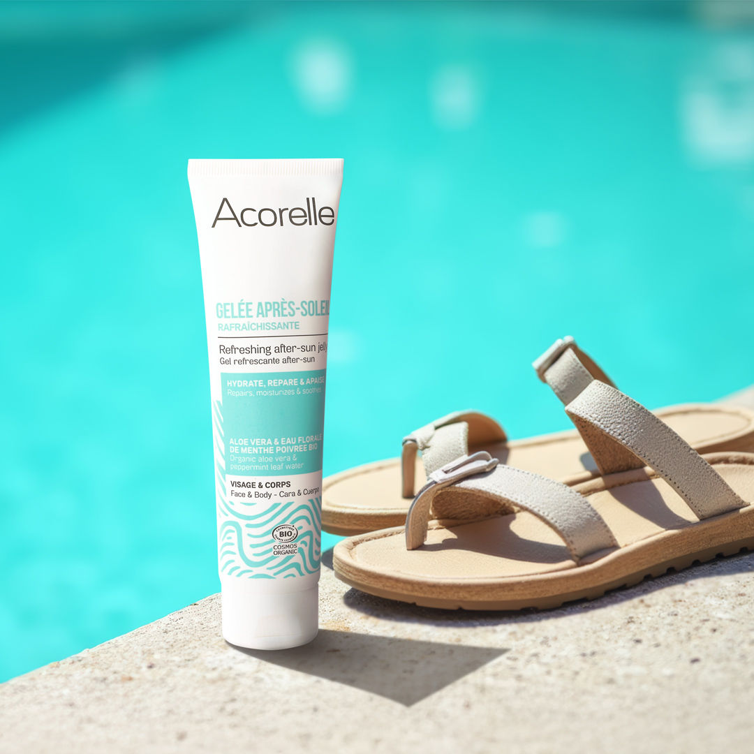 Gelée rafraîchissante après-soleil, Bio