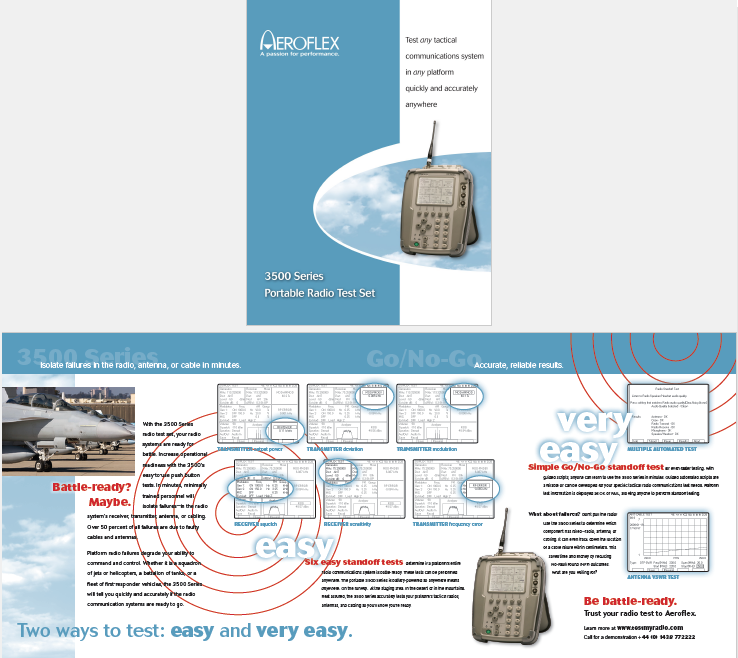 Cobham Wireless 3500 Series Brochure