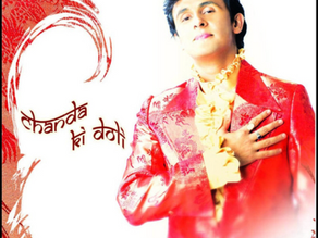 Sonu Nigam on the original album cover of Chanda Ki Doli (2005), his first album as a composer.