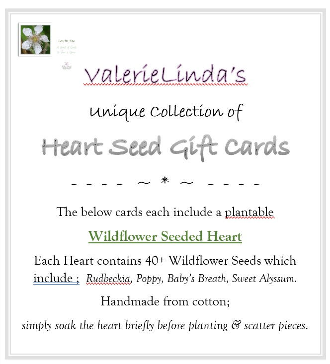 Thumbnail: Thank You / Just for You CARD - With Seeded Heart to Grow