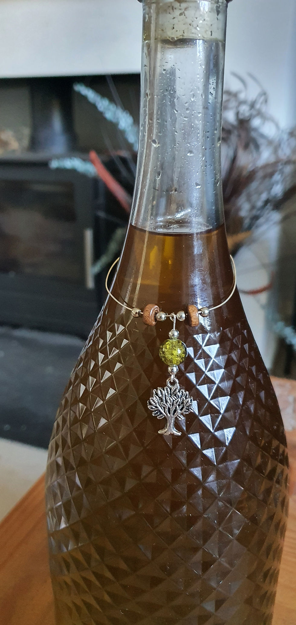 Thumbnail: 🌳 Bottle Charm - OAK Tree of Life - Scent / Champagne / Perfume / Decanter + 🌳